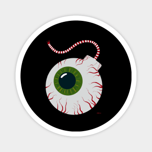 Eyeball bomb green Magnet